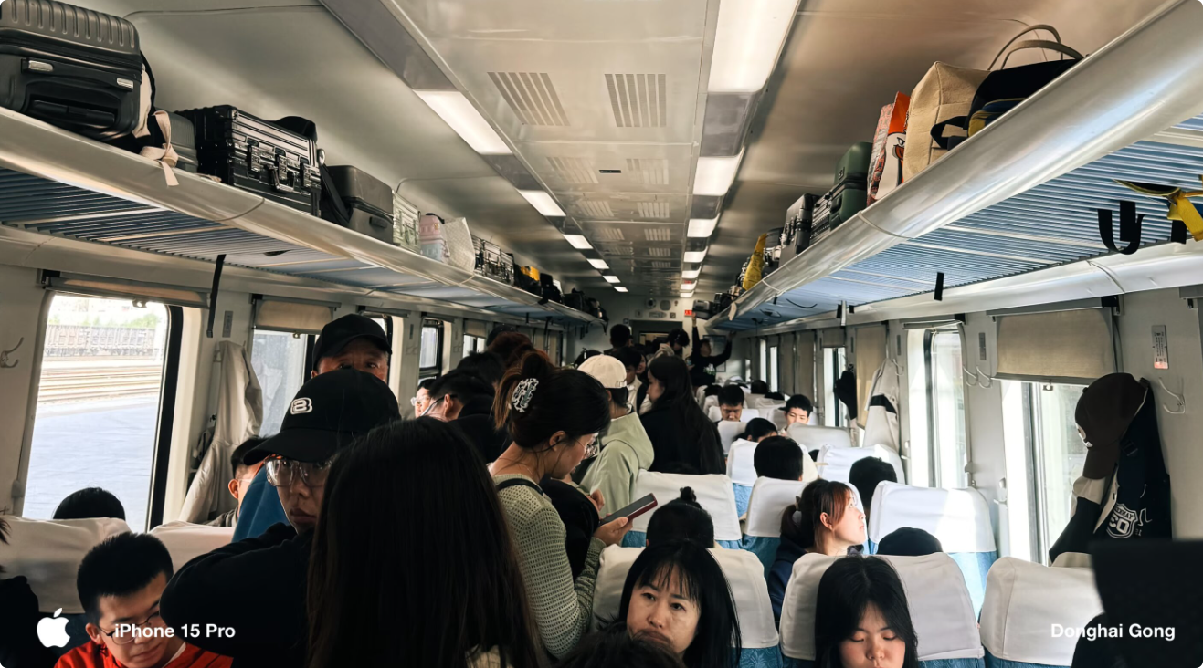 火车上
