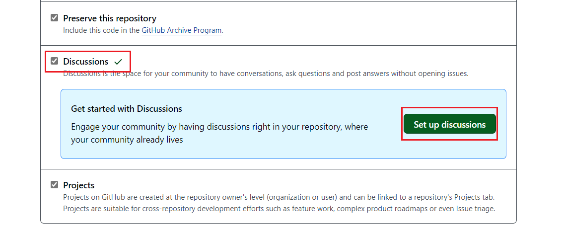select Discussions